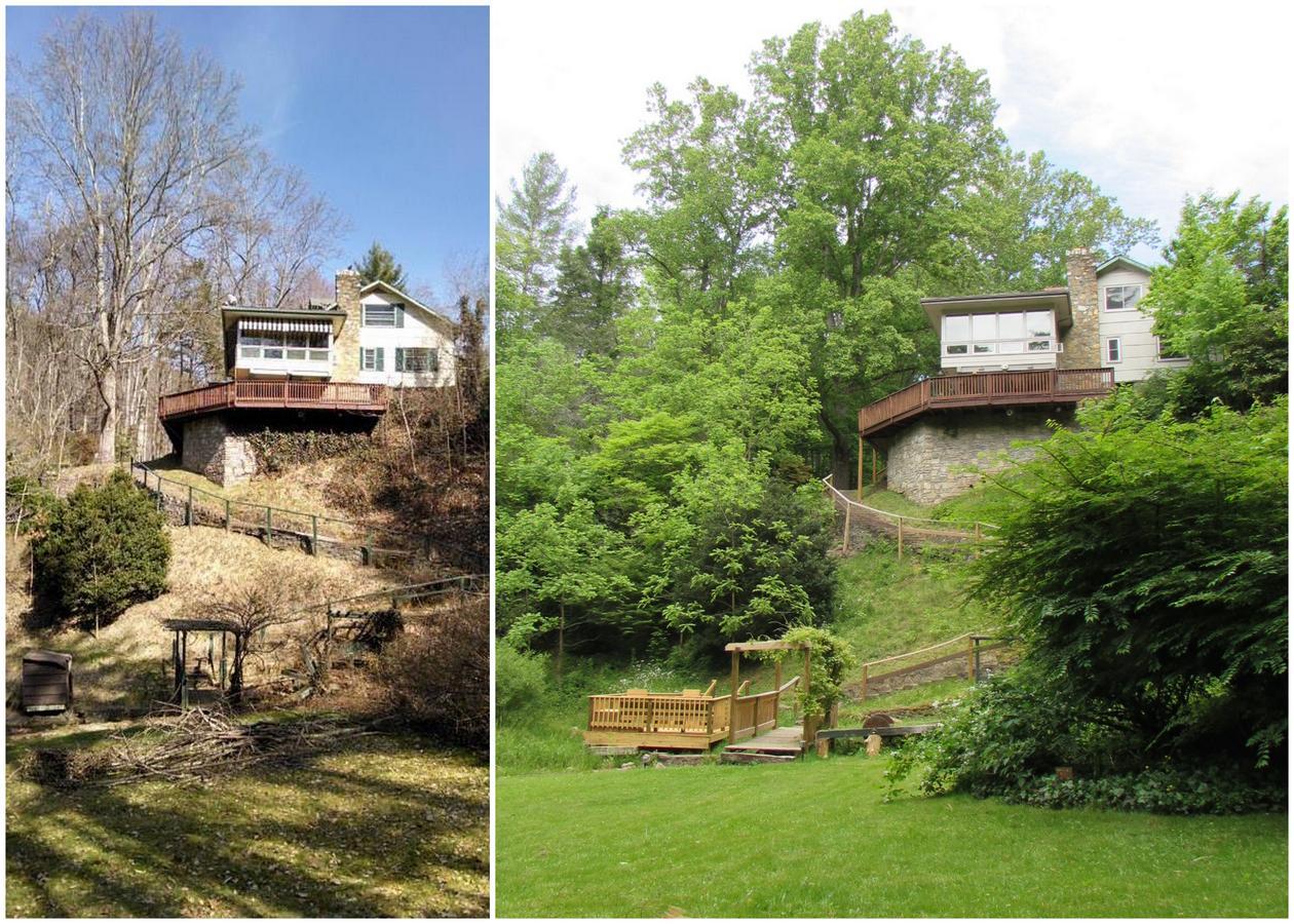 Red Leaf River Inn Waynesville Esterno foto